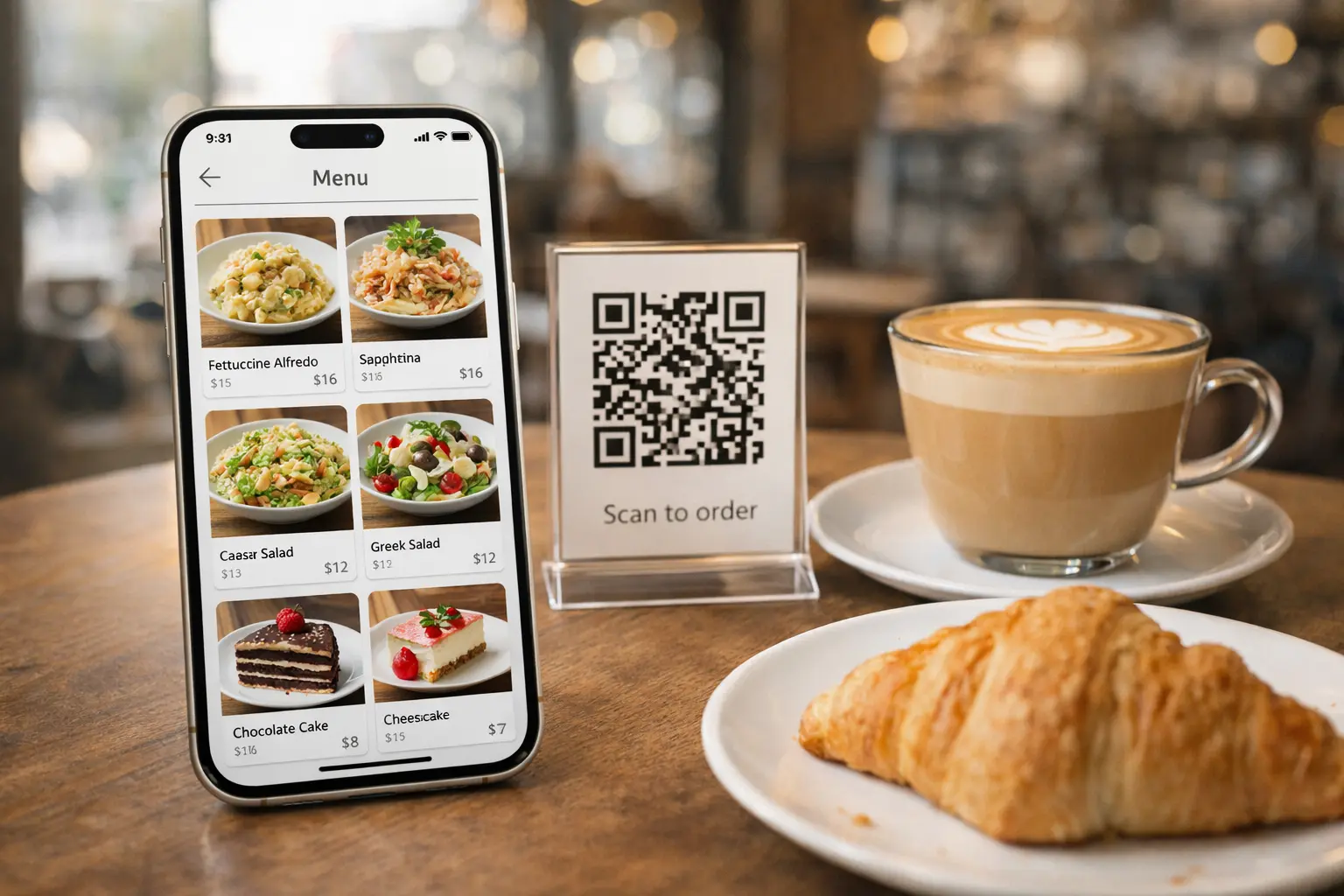 📱 Цифровое меню