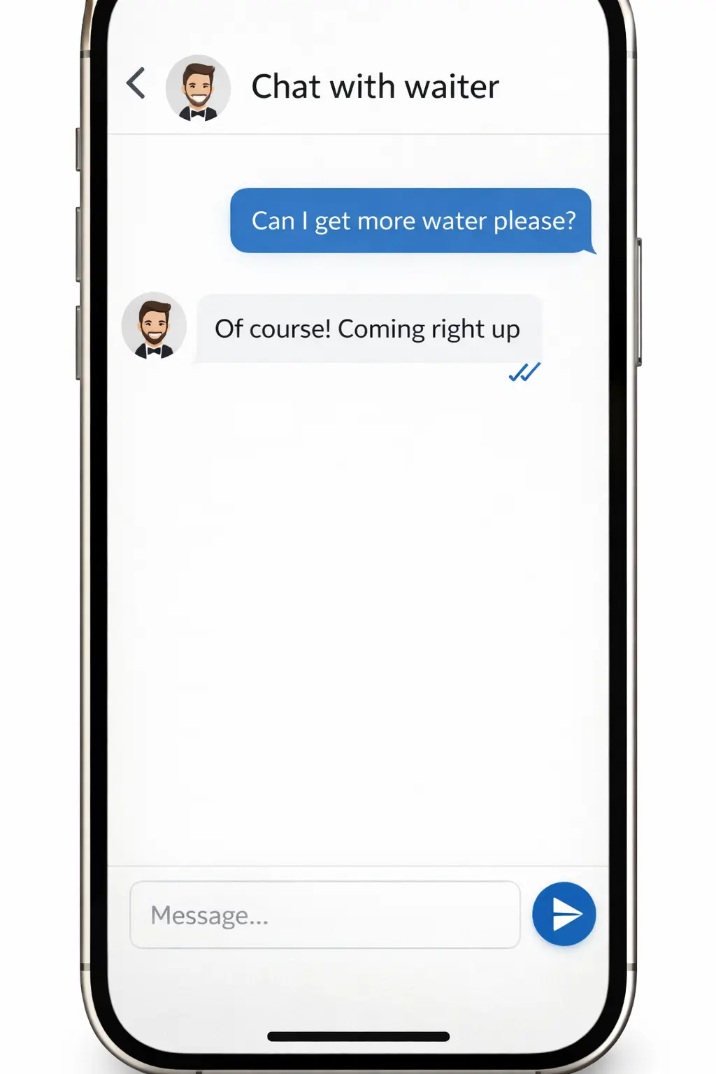 💬 Чат с официантом